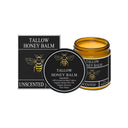 Beef Tallow Facial Moisturizer With Honey Balm Organic Grass Fed Whipped Cream