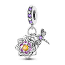 Charm Sterling Silver Bead Pendant