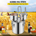 Succebuy Alcohol Brewing Distiller DIY Moonshine Apparatus