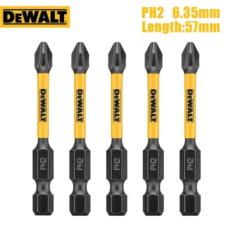 Dewalt Impact Screwdriver Bit Set PH2 SL8 Pivoting Holder