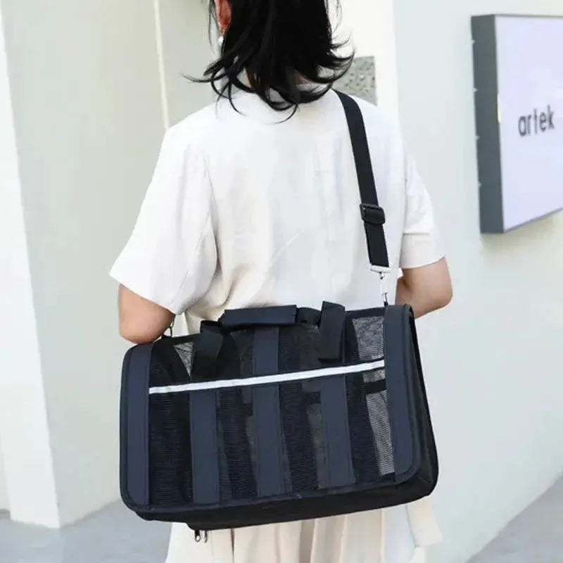 Pet Outing Summer Breathable Cat Dog Handbag Carrier