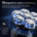 5 In 1 Electric Head Shaver for Bald Men Waterproof Kit