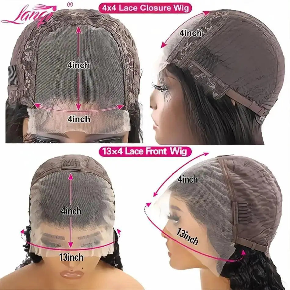 Premium Brazilian Remy Deep Wave Lace Front Wig Comfort