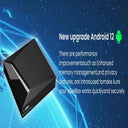 Vseebox V5 Pro Android 12.0 4K UHD Smart TV Box with 4GB RAM 32GB Storage, Dual-Band WiFi 6, Bluetooth 5.0, Voice Remote