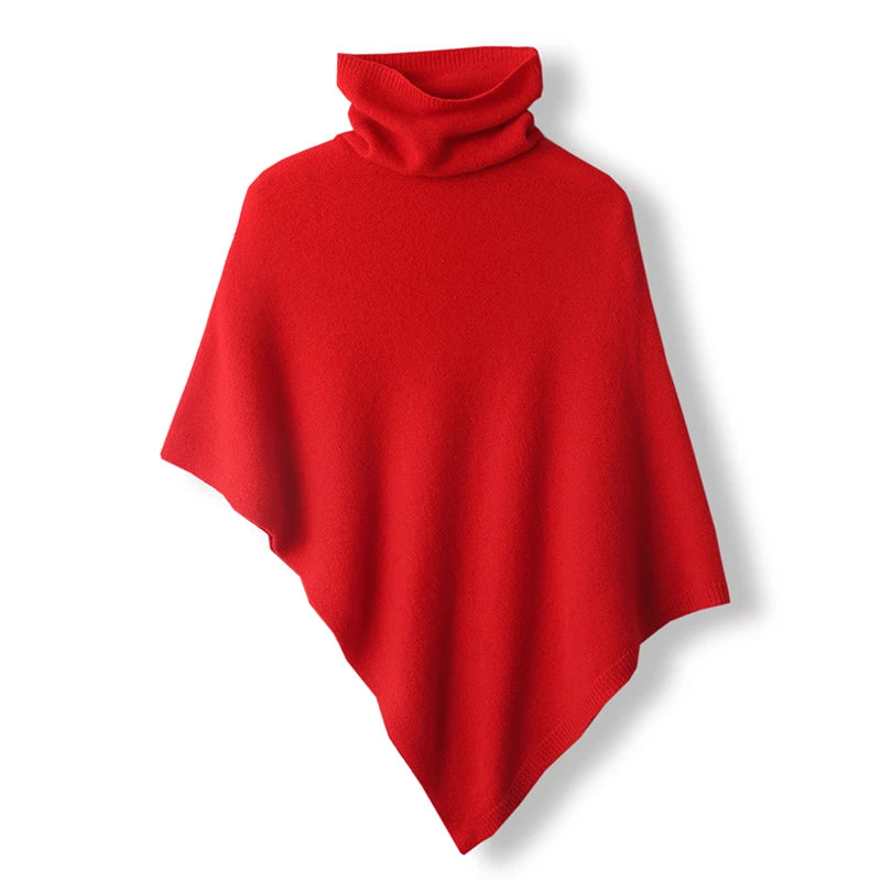 Turtleneck Wool Knit Sweater