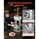 SucceBuy LBS Electric Sausage Stuffer Stepless Speed Control