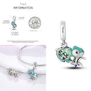 Charm Sterling Silver Luminous Firefly