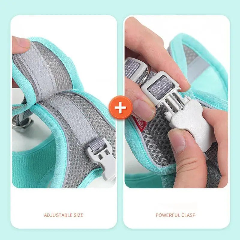 Kimpets Reflective Dog Harness Vest For Safe Outdoor Walking