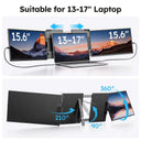 15.6 Portable Dual Monitor Laptop