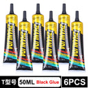 15/50/80ML Zhanlida Black Glue for Electronics Repair Sealant