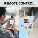Smart Dual Lens PTZ Camera for Outdoor Home Safety