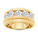 Starry Sky Moissanite Silver Ring