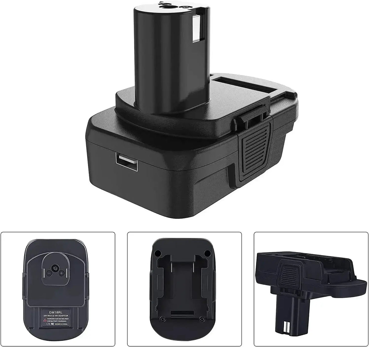 Ryobi Battery Adapter With USB Port — product view 8