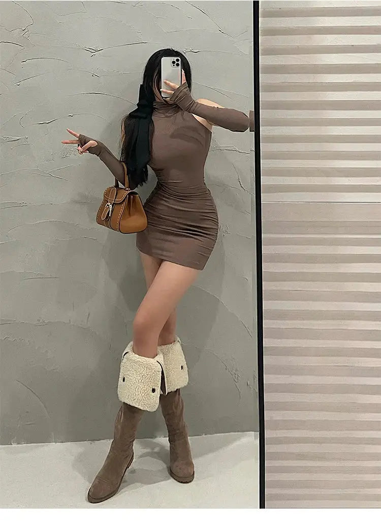 Elegant Women Bodycon Dress Day To Night — product view 19