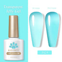 Effortless Gel Manicure Kit Base Top Coat Nail Art Set