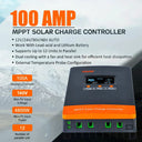 PowMr 100A MPPT Solar Controller