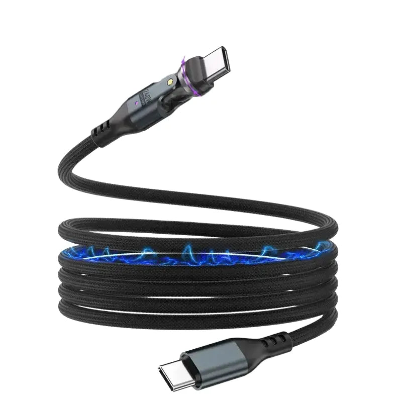 Magnetic Type C Braided Fast Cable — product view 1