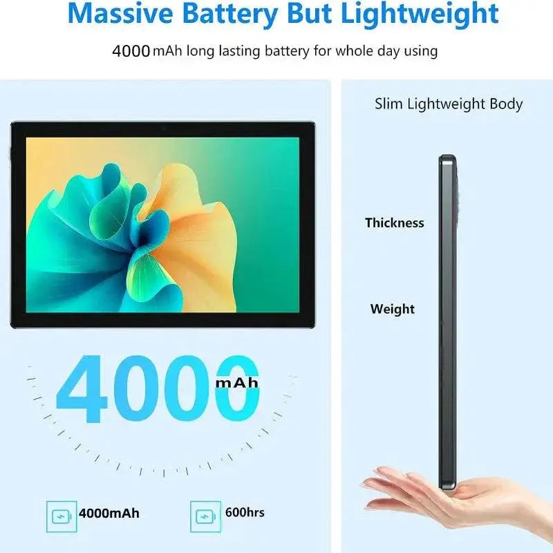 10.1 Inch Windows 10 Tablet Quad Core Storage