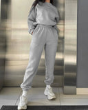 Cozy Women Tracksuit Set for Casual Wear