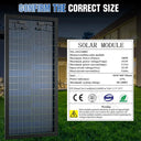 Rvpozwer Bifacial Solar Panel 400W