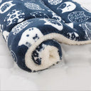 Cozy Plush Pet Mat for Small Animals Deep Sleep Comfort