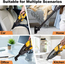 Mellif Handheld Cordless Vacuum for Batteries Clean Easy Use