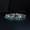Trendy Sterling Silver Moissanite Silver