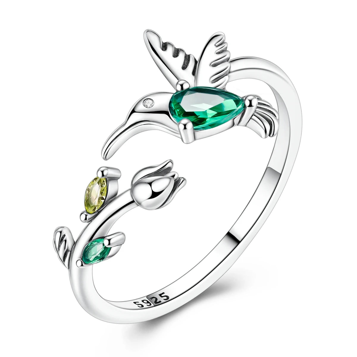 Mula Sterling Silver Ring Tulip