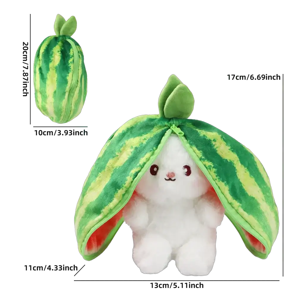 Cuddly Fruit Bunny Plush for Kids + — product view 8