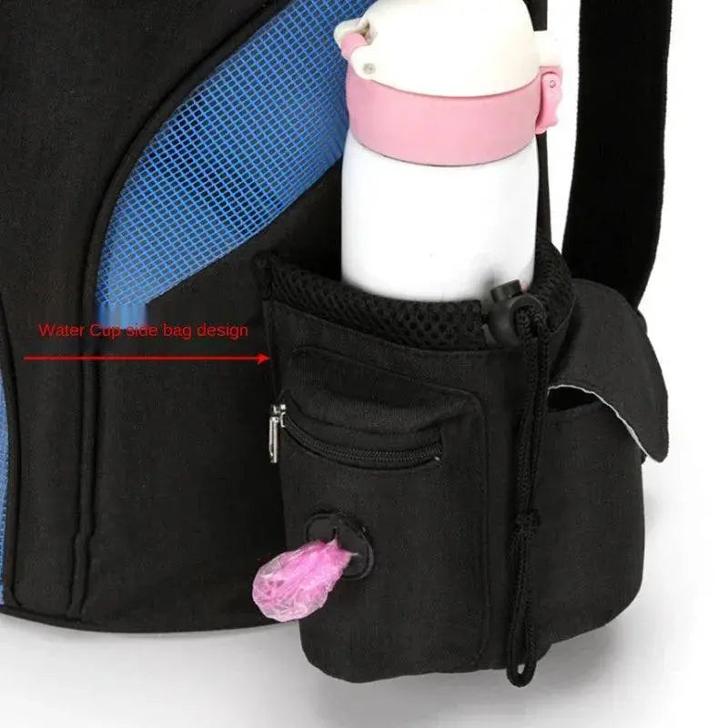 TrailPaw Portable Mesh Dog Backpack Breathable Comfort