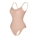 Seamless Thong Bodysuit for Women Slimming Shapewear