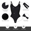 Seamless Thong Bodysuit for Women Slimming Shapewear