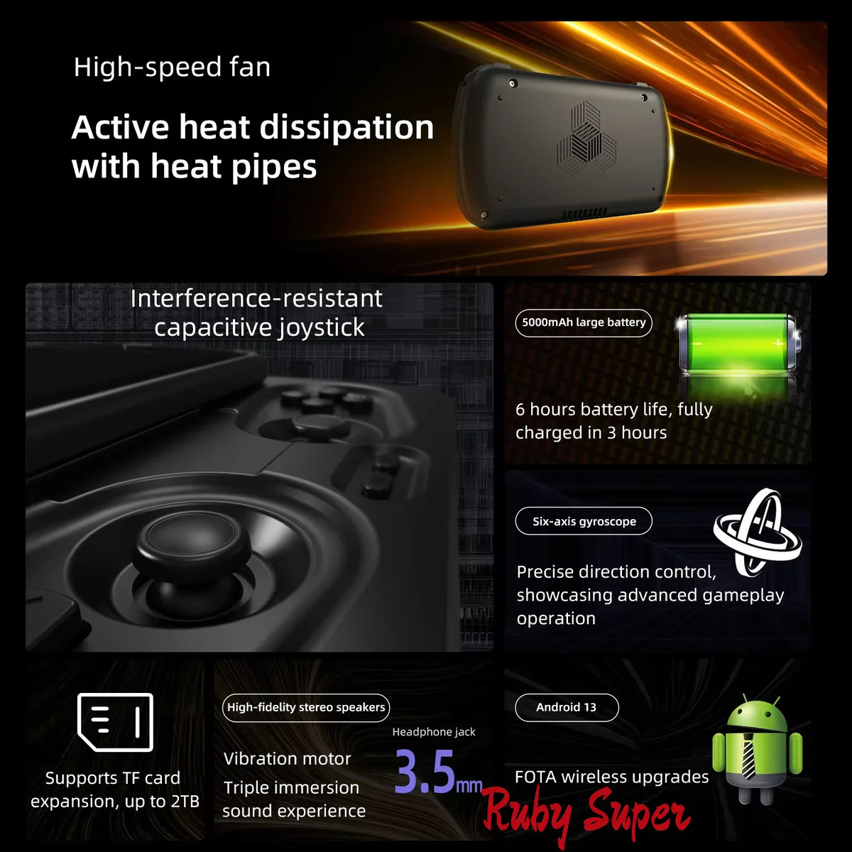 Anbernic Rg Slide Handheld