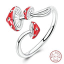 Adjustable Ring Sterling Silver Mermaid