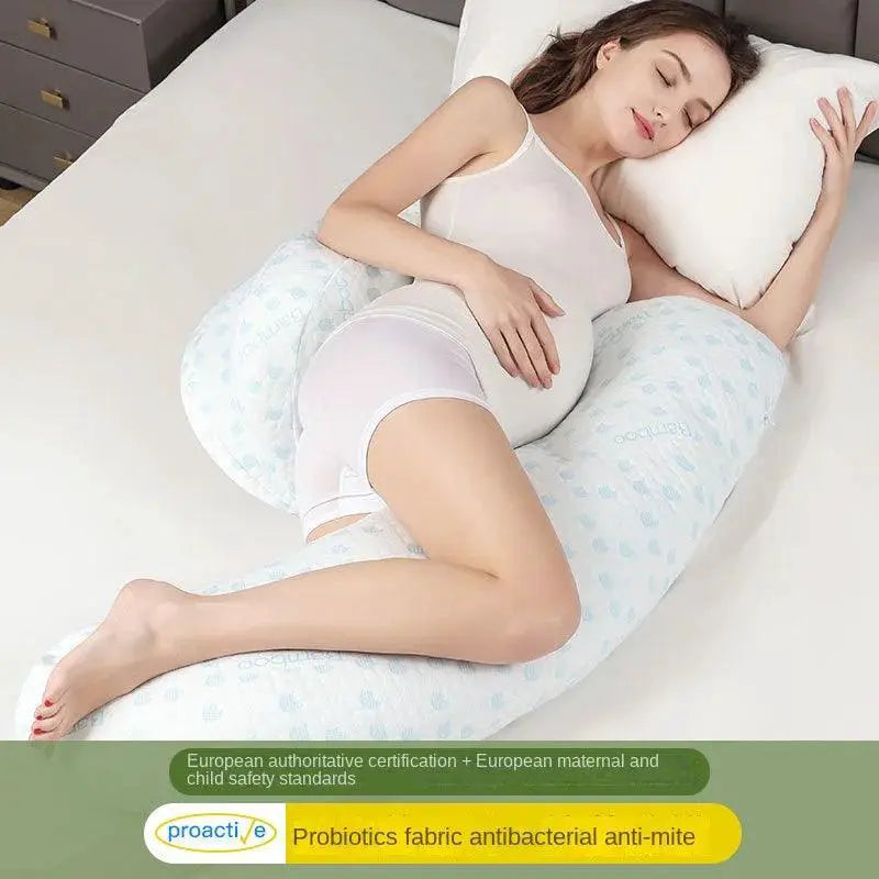 U Shaped Memory Foam Pillow For Side Sleepers Travel Ready