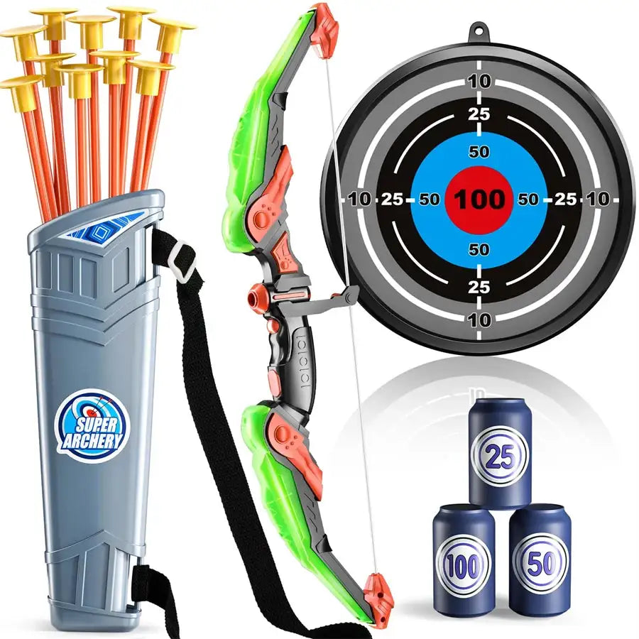 Kids LED Bow and Arrow Suction Set — product view 12