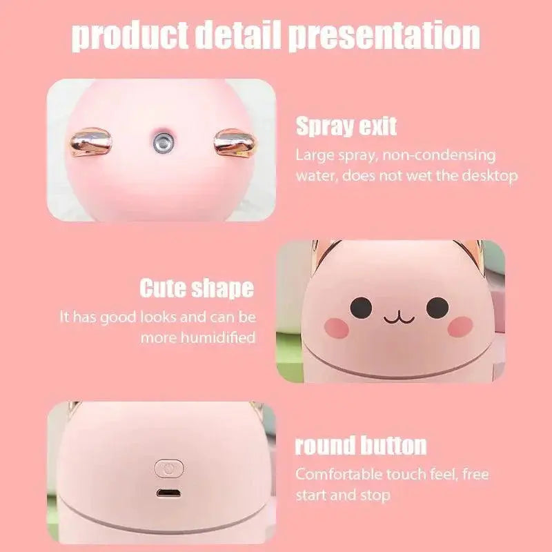 Mini Cute Cartoon Humidifier For Aromatherapy Comfort