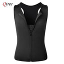 Qtree Men's Slimming Sauna Tank Top Body Shaper Vest