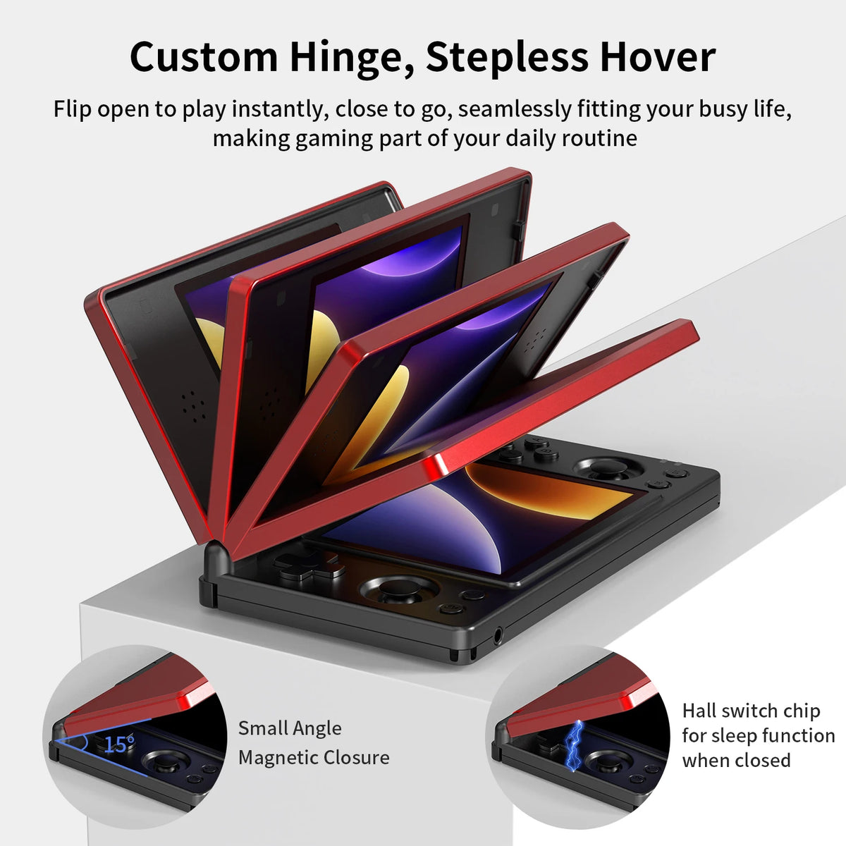 Anbernic RG DS Dual ” IPS Screen Video Game Console — product view 4