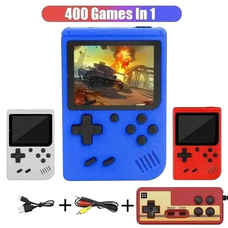Family Fun Portable Retro Game Console — Green