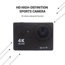 4K Action Camera For Outdoor Use Waterproof Helmet Mount