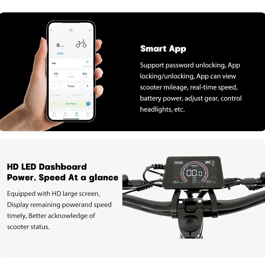 Dual Motor Foldable E Scooter — product view 5