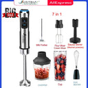 LED Factory Price 1500W 6/4 in 1 Electric Stick Blender