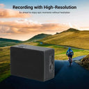 4K Action Camera For Outdoor Use Waterproof Helmet Mount