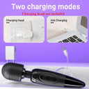 Electric Massager Stick,8 Intensity Levels 20 Vibration Modes Suitable for Neck,foot,head,back Health Massage Gun Portable