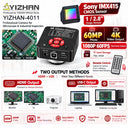 YIZHAN 48MP 4K Electronics Soldering Microscope FULL HD 1080P HDMI Camera USB Software 1-150x Lens Stand Shipping From Europe