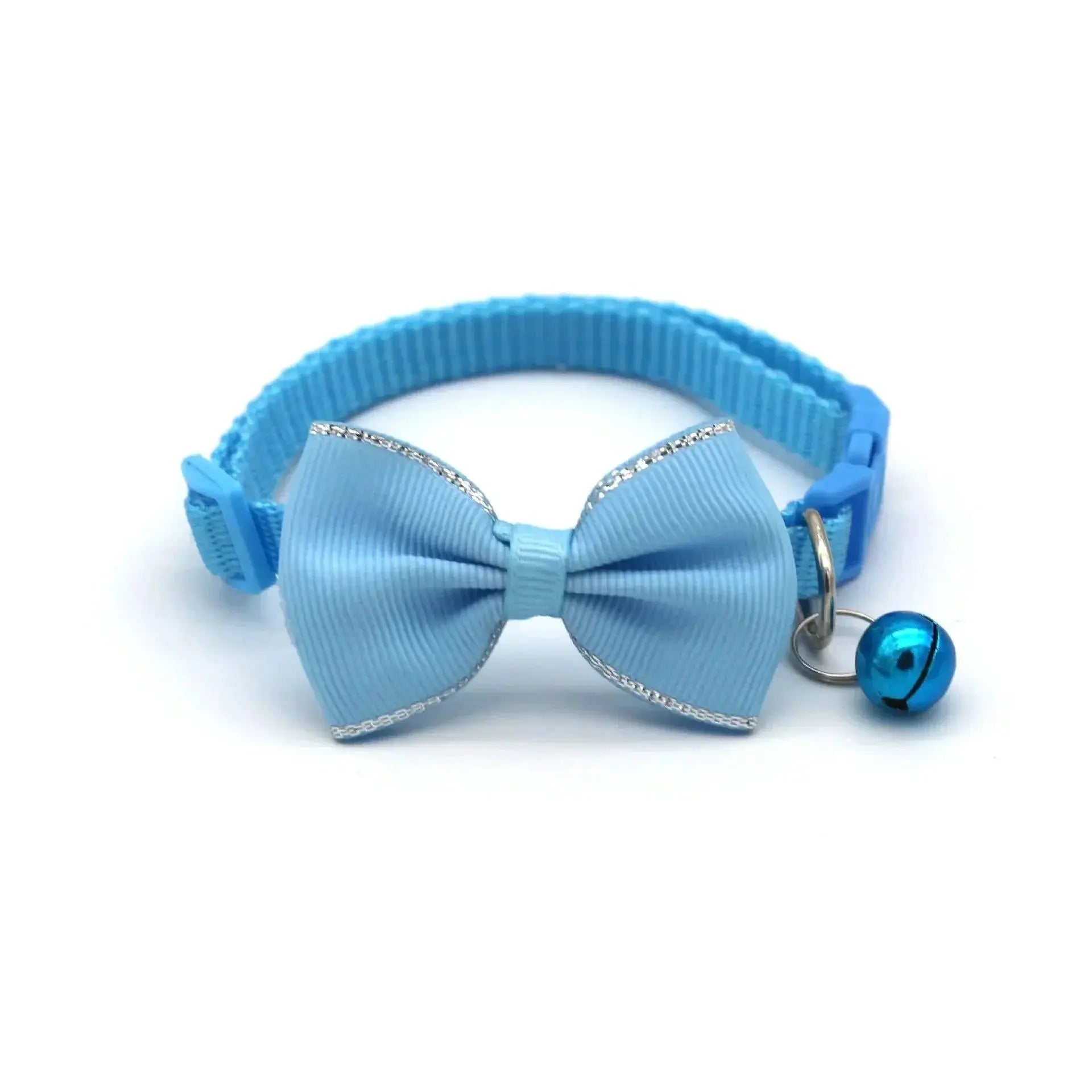 Pet Bow Bell Collar Elevates Furry Friend Style And Safety