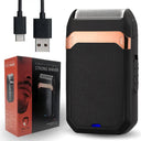 Mens Electric Shaver - Stainless Steel USB