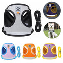 Reflective Dog Harness Set with Leash for Small Medium Pets