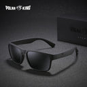 Men's Polarized Square Sunglasses with UV Protection Eyewear